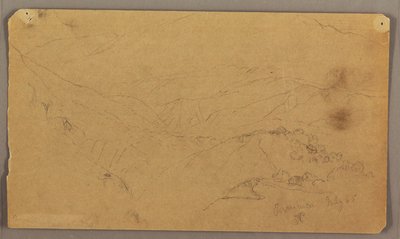 牙买加山景 作者 弗雷德里克·埃德温·丘奇