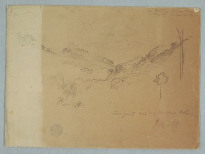 厄瓜多尔乔尔耶附近的山景 作者 弗雷德里克·埃德温·丘奇