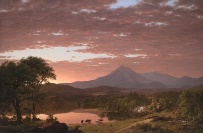 山Ktaadn，1853 作者 弗雷德里克·埃德温·丘奇