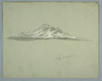 厄瓜多尔钦博拉索山被雪覆盖的山峰 作者 弗雷德里克·埃德温·丘奇