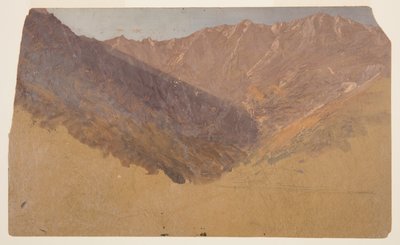 研究大盆地、卡塔丁山 作者 弗雷德里克·埃德温·丘奇