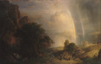 爱琴海，约。 1877年。 作者 弗雷德里克·埃德温·丘奇
