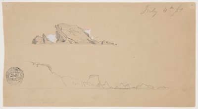 两座冰山 作者 弗雷德里克·埃德温·丘奇