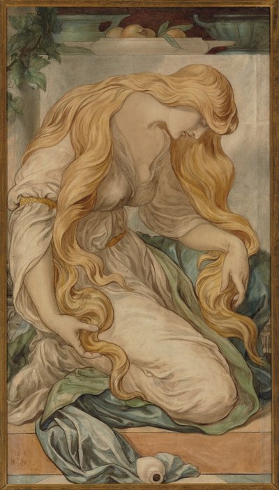 抹大拉的马利亚（Mary Magdalene），1879年 作者 弗雷德里克·詹姆斯·希尔兹