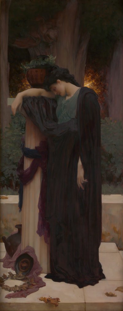 泪，1894  -  1895年。 作者 弗雷德里克·莱顿