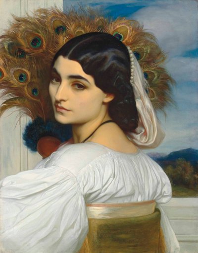 Pavonia by Leighton, Frederic 作者 弗雷德里克·莱顿