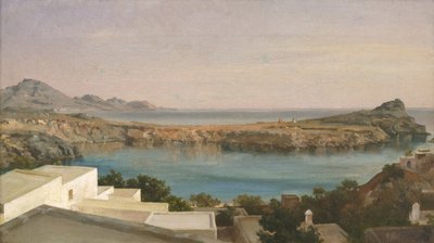 罗德岛林多斯，约1860-1870年 作者 弗雷德里克·莱顿第一代莱顿男爵