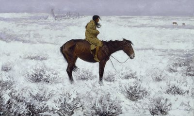 牧童 作者 弗雷德里克·雷明顿