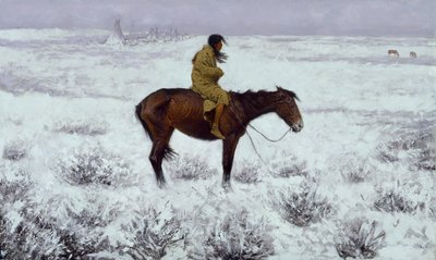 牧童 作者 弗雷德里克·雷明顿
