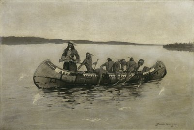 这是一次致命的登船，1898年。 作者 弗雷德里克·雷明顿