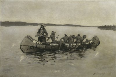 这是一次致命的登船，1898年 作者 弗雷德里克·雷明顿