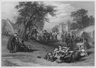 A Summer Holiday (engraving) 作者 弗雷德里克（后）古道尔