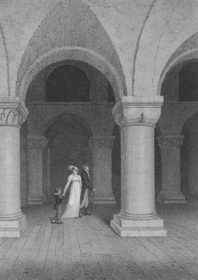 The Chapel in the Tower, now called the Record Office, London (engraving) 作者 弗雷德里克·纳什（后）