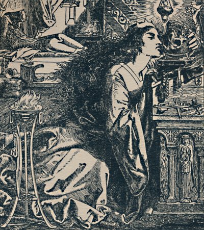 罗蒙，伦巴第的女王。"，约1850-1900年，1923年 作者 弗雷德里克·奥古斯都·桑迪斯