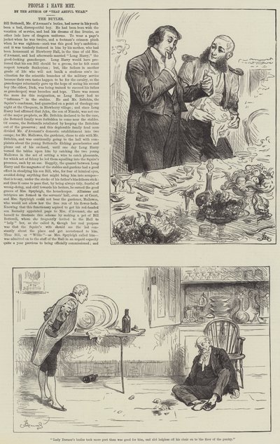 我见过的人，管家 作者 Frederick Barnard