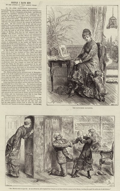 我见过的人，最喜欢的女儿 作者 Frederick Barnard