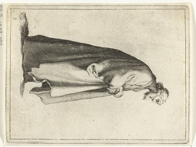 长衫老人
15 个小人物（系列名称） 作者 Frederick Bloemaert (可能)