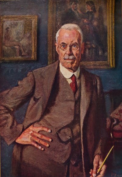 1932年画家肖像，1935年 作者 弗雷德里克·布朗