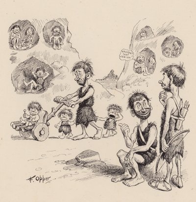 我们的祖先》，作者 F-奥珀：第二十三号（平版） 作者 弗雷德里克·伯·奥珀