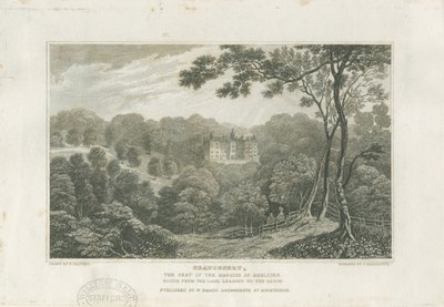 Beaudesert Hall and Park：雕刻，nd [c 1830] 作者 弗雷德里克·卡尔弗特（Frederick Calvert）