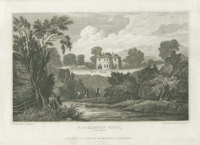 达拉斯顿堂（Darlaston Hall）：版画，[c 1830] 作者 弗雷德里克·卡尔弗特（Frederick Calvert）