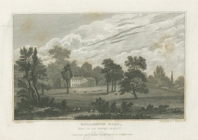 Rolleston Hall: 雕刻，nd [19世纪中叶] (印刷品) 作者 弗雷德里克·卡尔弗特（Frederick Calvert）