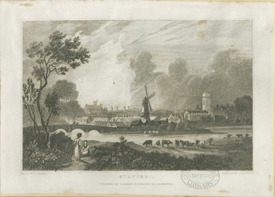 斯塔福德-西南风景：雕刻，nd [约1830年] (印刷品) 作者 弗雷德里克·卡尔弗特（Frederick Calvert）