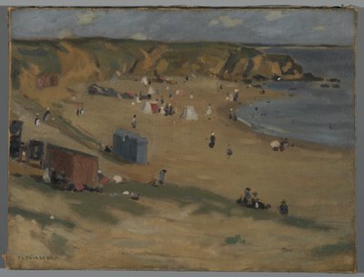 Le Pouldu landscape，c.1901 作者 弗雷德里克·卡尔·弗里泽克