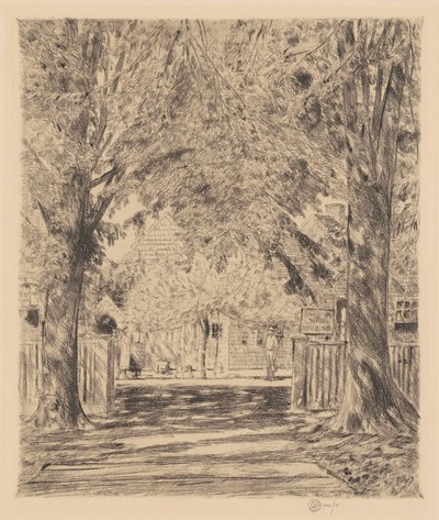 An Easthampton Idyll, 1923年。 作者 弗雷德里克·柴尔德·哈萨姆
