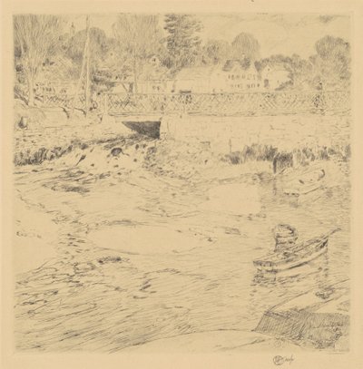 老花边》，1915年。 作者 弗雷德里克·柴尔德·哈萨姆