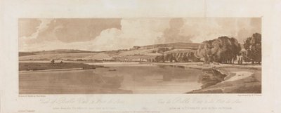 从圣云桥附近的露台拍摄的美景和塞夫桥 1802 年；图版 13 巴黎风景，伊曼纽尔卷描图版 B1981.25.2622 作者 老弗雷德里克·克里斯蒂安·刘易斯