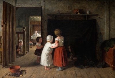 烟囱清扫，1866年 作者 弗雷德里克·丹尼尔·哈迪
