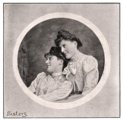 姐妹》，1901年。 作者 弗雷德里克·唐纳和儿子