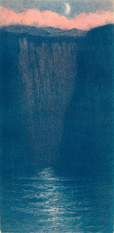 F. F. Foottet的自动石版画》，约1900年 作者 弗雷德里克·弗朗西斯·福特