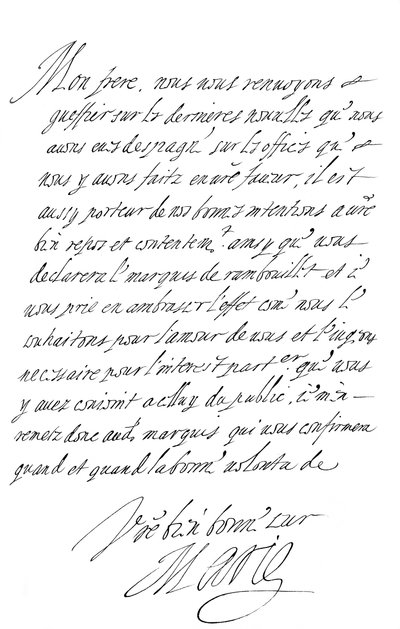 玛丽·德·美第奇（Marie de Medici）在1865年16月下旬至17世纪初发给萨沃伊公爵的信。 作者 弗雷德里克·乔治·内瑟克里夫特