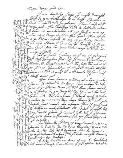 坎特伯雷大主教威廉·劳德（William Laud）的信，1640年1865年。 作者 弗雷德里克·乔治·内瑟克里夫特