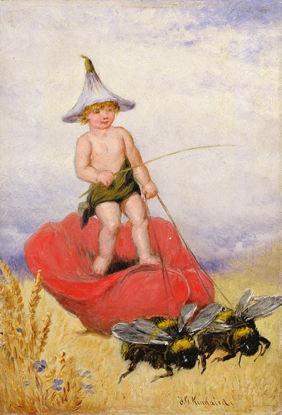 四季：夏天 作者 Frederick Gerald Kinnaird