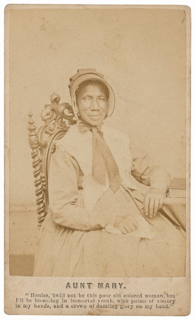 玛丽-丁斯姨妈，约 1865 年（照片1865 年（照片） 作者 弗雷德里克·古特肯斯特