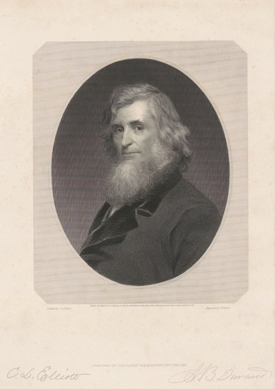 Asher B. Durand 作者 弗雷德里克·哈尔平（Frederick Halpin），模仿查尔斯·洛林·艾略特