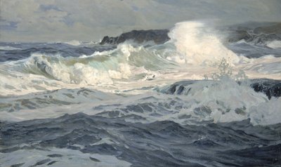 西南大风，圣伊夫，1907年。 作者 弗雷德里克·贾德·沃