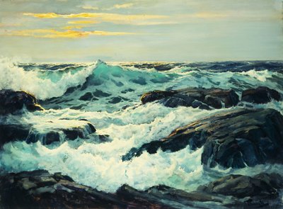 冲浪和岬角 作者 弗雷德里克·贾德·沃