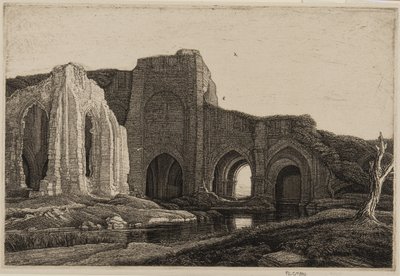 芬修道院，1923-26 作者 弗雷德里克·兰瑟（Frederick Landseer）莫尔·格里格斯（Maur Griggs）
