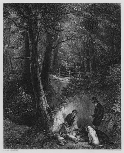 The Cover Side, from the picture in the Vernon Gallery (engraving) 作者 弗雷德里克·李·李