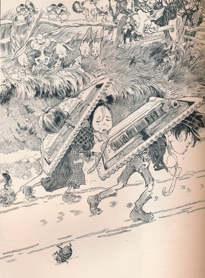 当学校如我们所记得时，c1890 作者 弗雷德里克·理查森