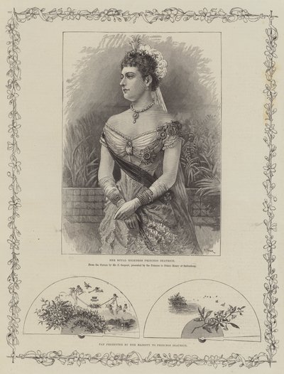 比阿特丽斯公主的皇家婚礼和巴滕伯格的亨利王子 作者 弗雷德里克·萨金特