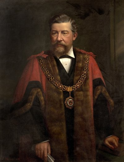 Alderman WG Ward，1878年 作者 Frederick Warsop