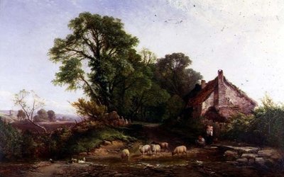 埃塞克斯郡戴德姆附近 作者 Frederick Waters Watts