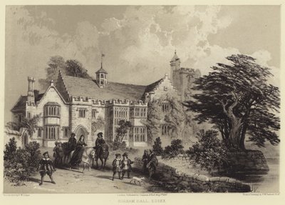 艾塞克斯的Horham Hall 作者 弗雷德里克·威廉·费尔霍尔特