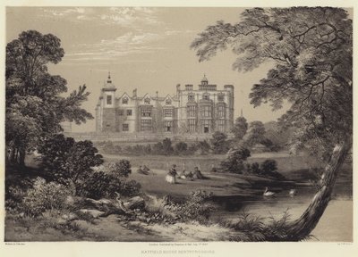 Hatfield House，赫特福德郡 作者 弗雷德里克·威廉·赫尔姆