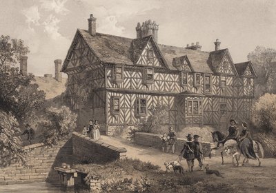 什罗普郡的Pitchford Hall 作者 弗雷德里克·威廉·赫尔姆